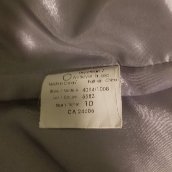 Cute herringbone tweed blazer, size 10, EUC - Picture 7 of 8